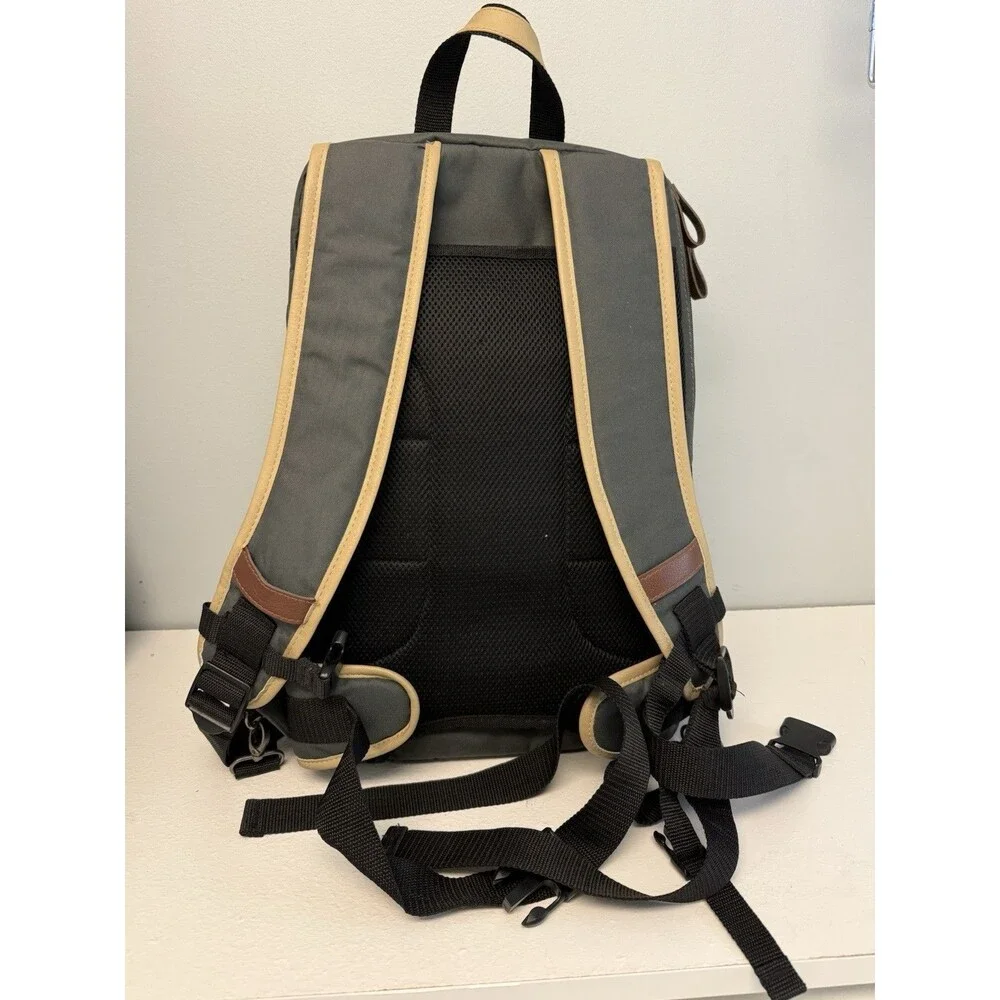 GOgroove DSLR Camera Backpack Case (Tan) for Photography and Laptop Travel Use W